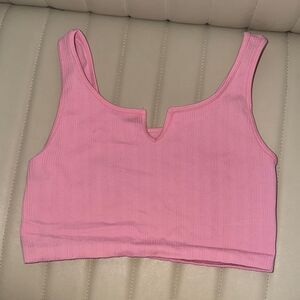 Aeropostale Women's Pink Crop-top